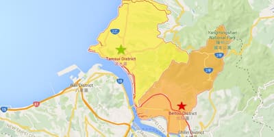 வரைபடம் tamsui